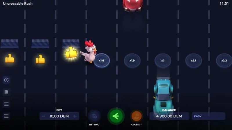 En savoir plus sur uncrossable rush demo
