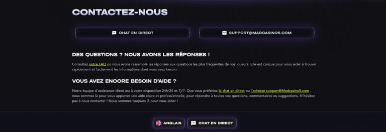 Découvrez les Meilleures Promotions Madcasino France pour Joueurs Francophones - aperçu